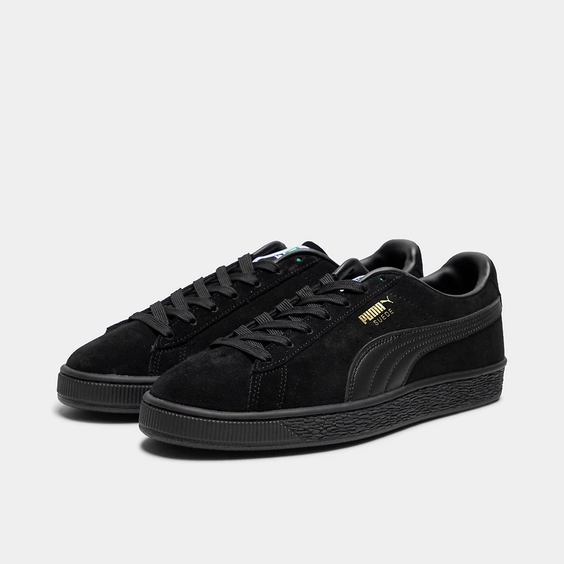 Puma Classique en suède Noir /