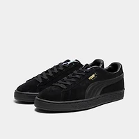 Puma Classique en suède Noir /