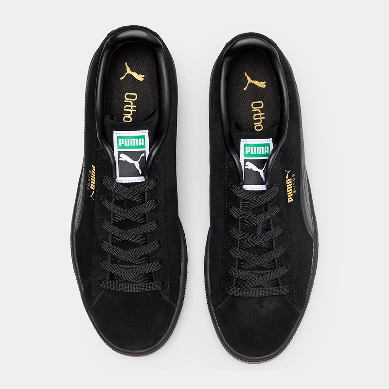 Puma Classique en suède Noir /