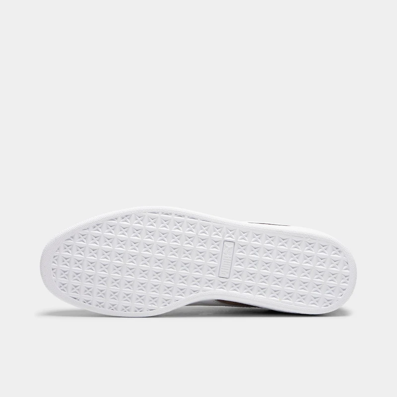 Puma Classique suède Haute Café / Blanc