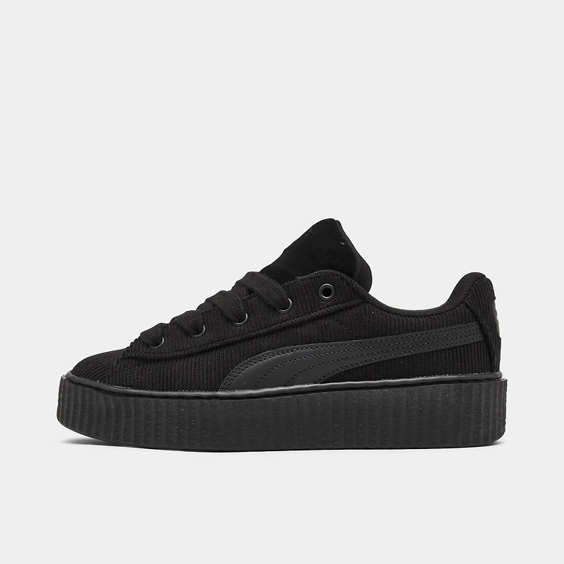 PUMA x FENTY Juniors' Creeper Phatty Corduroy Black / Gold