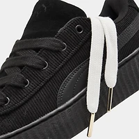 PUMA x FENTY Juniors' Creeper Phatty Corduroy Black / Gold