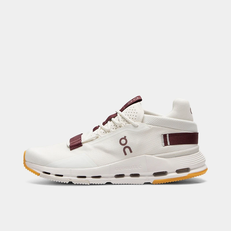 On Cloudnova 2 Ivory / Maroon