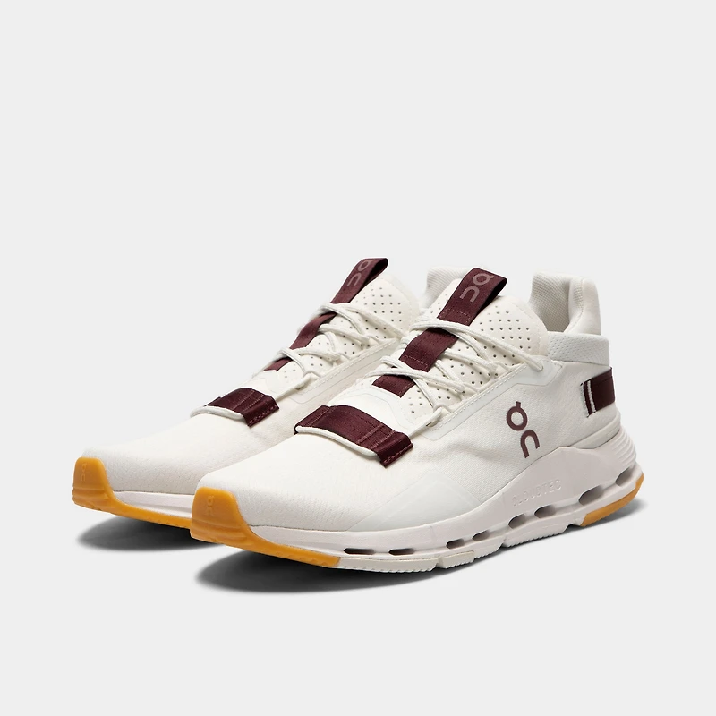 On Cloudnova 2 Ivory / Maroon