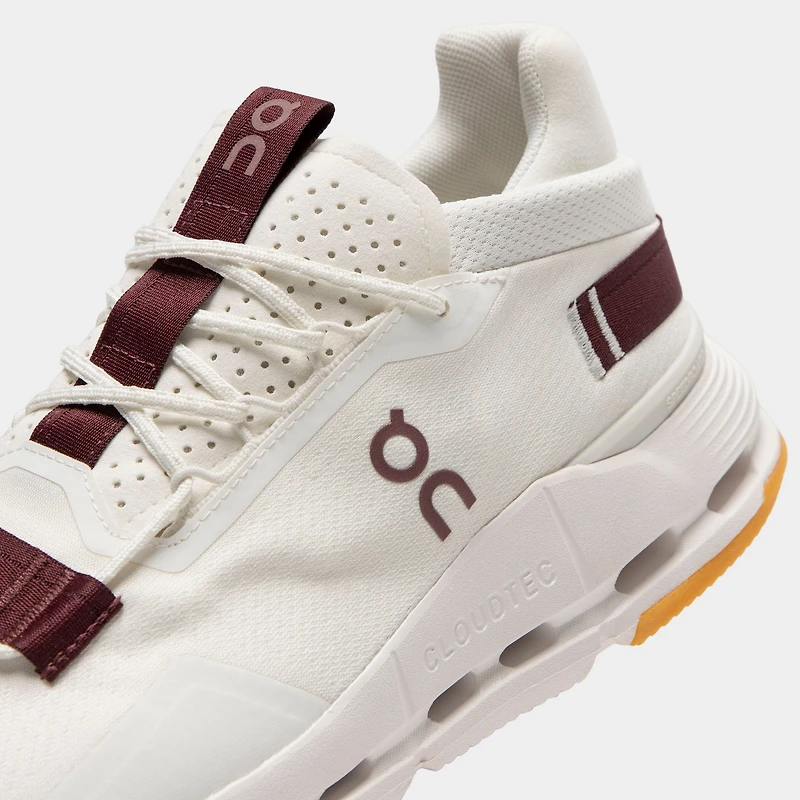 On Cloudnova 2 Ivory / Maroon