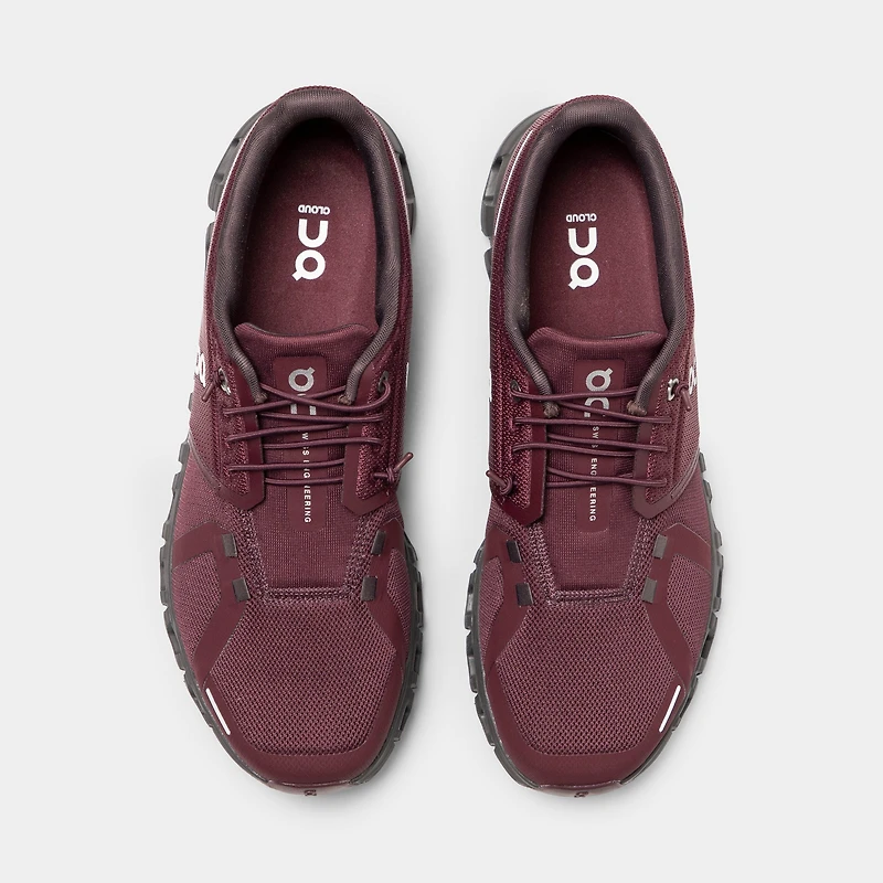 On Running Cloud 6 Marron / Noir