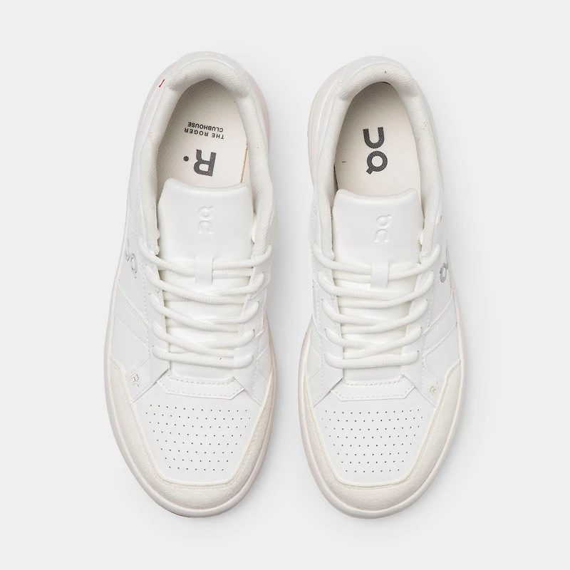 ON Running Roger Club Blanc / Gomme