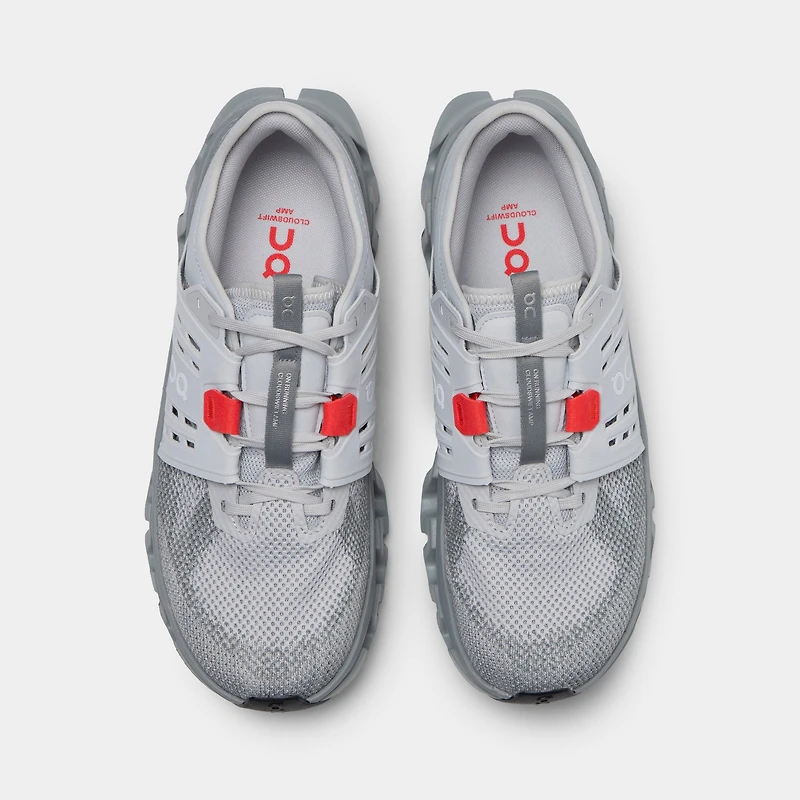 On Cloudswift Amp Grey / Red