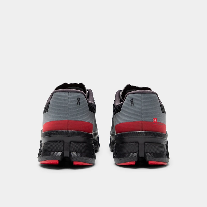 On Cloudmonster Void Black / Red