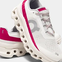 On Women's Cloudmonster Ivory / Grenadine