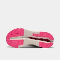 On Women's Cloudnova Ivory / Pink