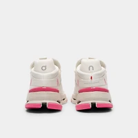 On Women's Cloudnova Ivory / Pink