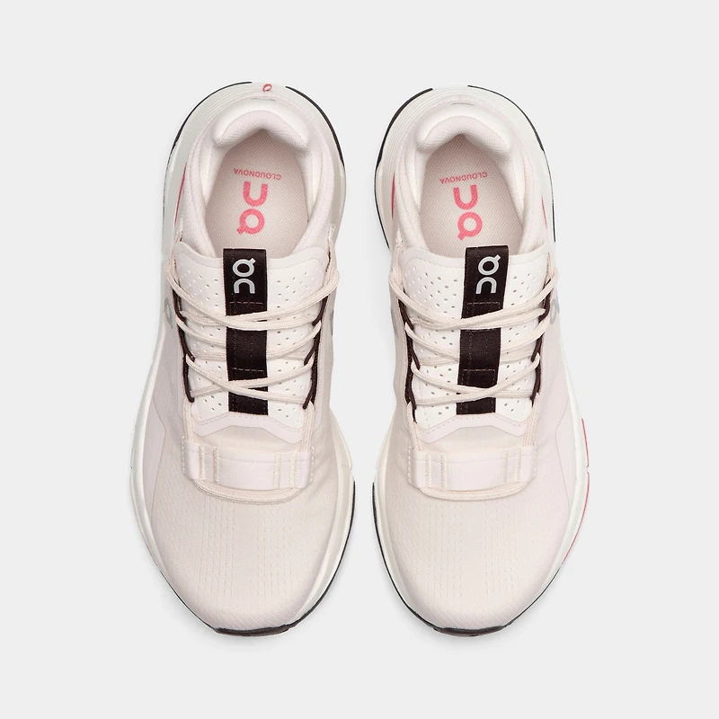 On Women's Cloudnova 2 Oyster / Ivory