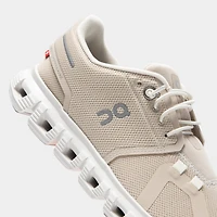 On Women's Cloud 6 Pearl / White