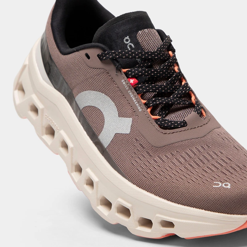 On Women's Cloudmonster 1 Ash / Sunstone