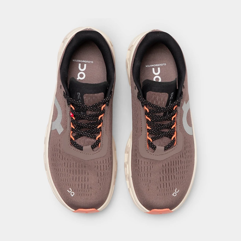 On Women's Cloudmonster 1 Ash / Sunstone