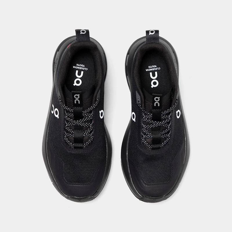 On Juniors' Cloudnova Black / Eclipse