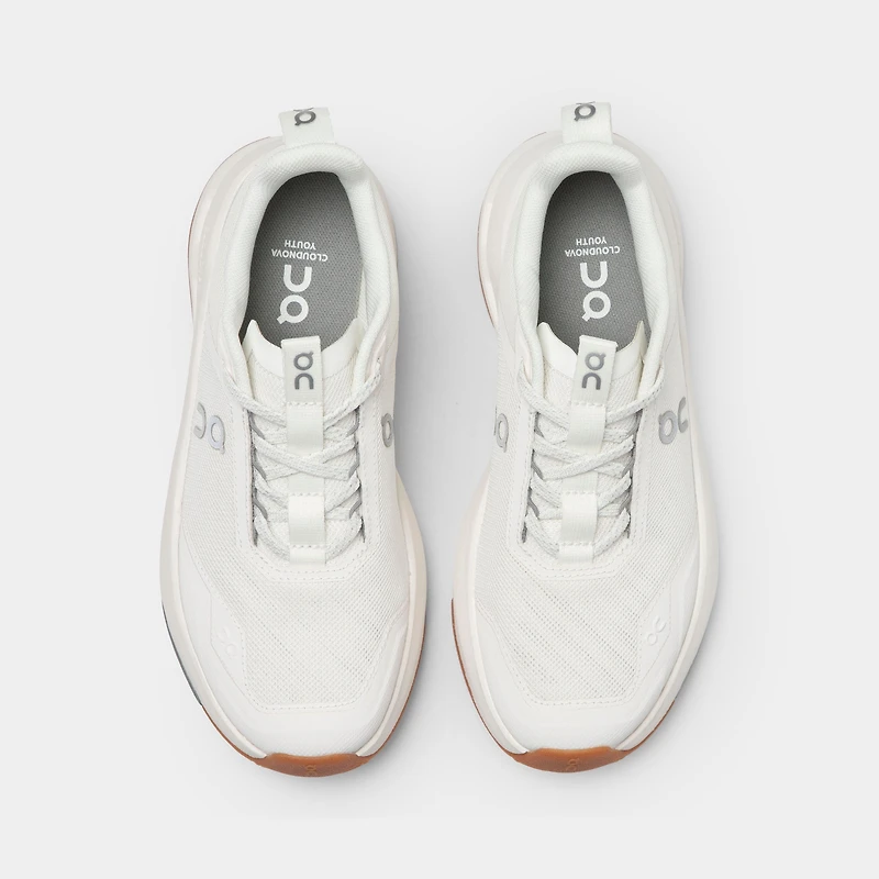 On Juniors' Cloudnova Ivory / Apollo