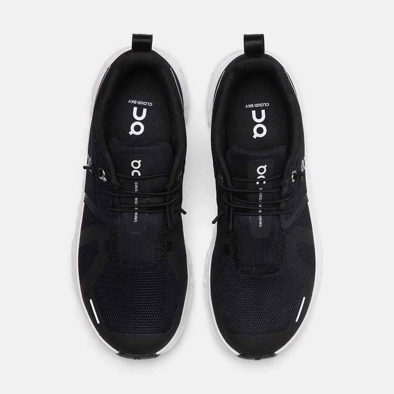 On Junior Cloudsky 2 Noir / Blanc