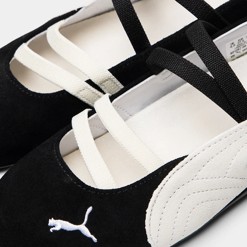 PUMA Women's Speedcat Ballet Black / White