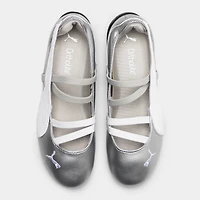 Puma Women's Speedcat Ballet Metallic Silver / White