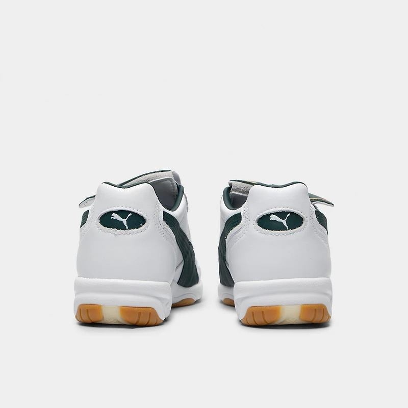 Puma King Indoor White / Green Gold