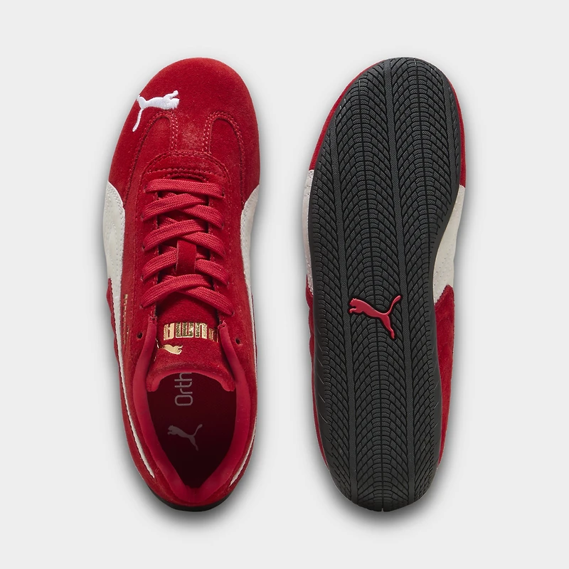 PUMA Juniors' Speedcat Red / White