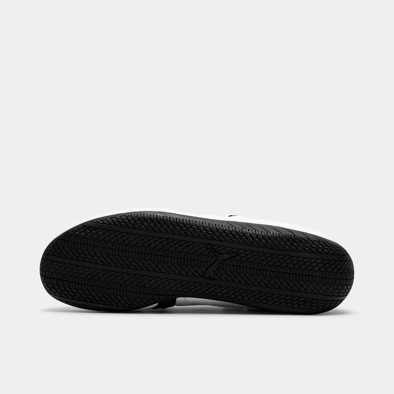 PUMA Femmes Speedcat Ballet en cuir Blanc / Noir