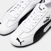 Puma Women's Speedcat Leather Black / White