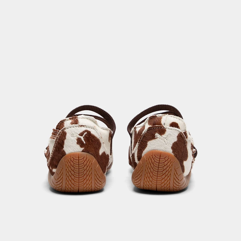 PUMA Women's Speedcat Ballet Cow Chocolate Brown / Gum