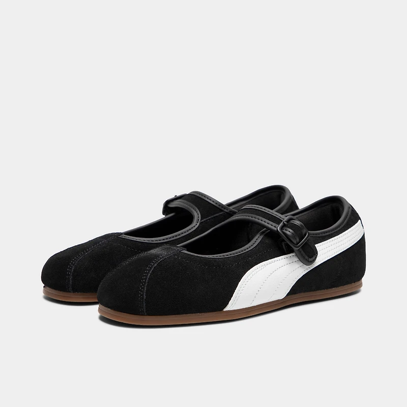 PUMA Women's Tacklette Black / White - Gum