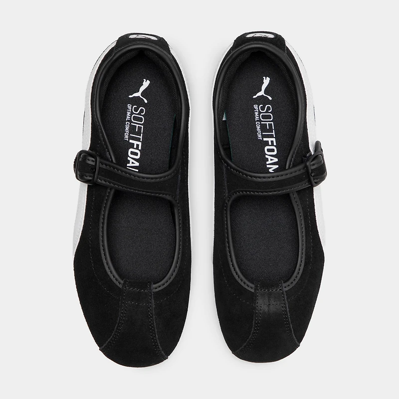 PUMA Women's Tacklette Black / White - Gum