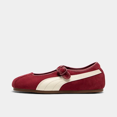 PUMA Femmes Tacklette Grenat / Neige Alpine - Gomme