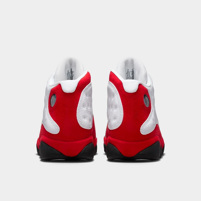 Jordan 13 Retro White / Black - True Red