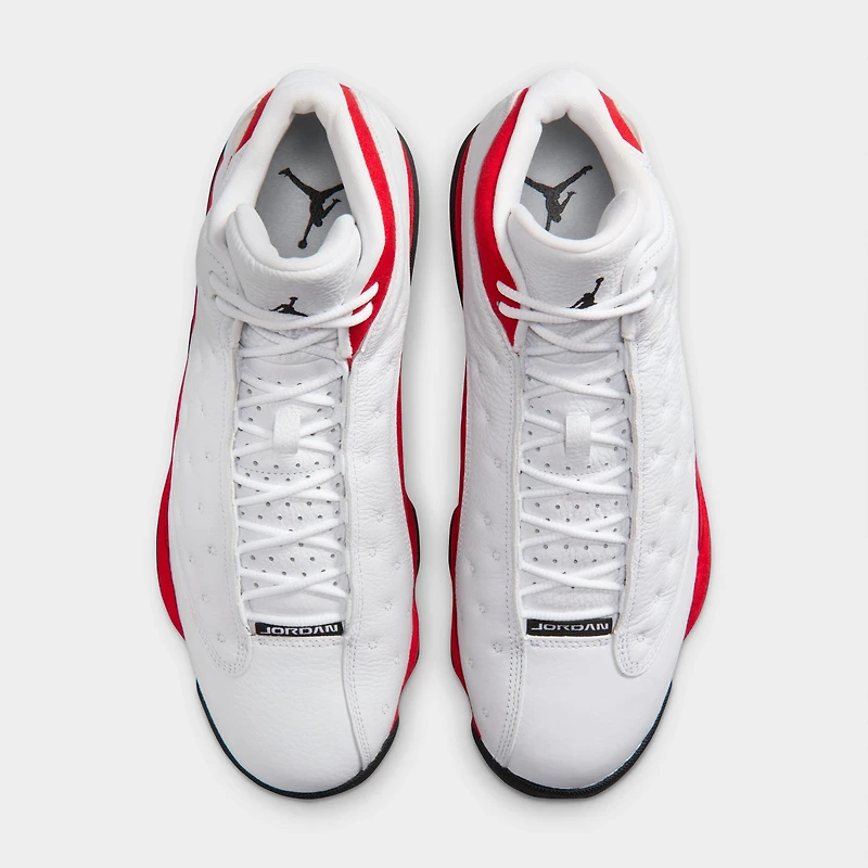 Jordan 13 Retro White / Black - True Red
