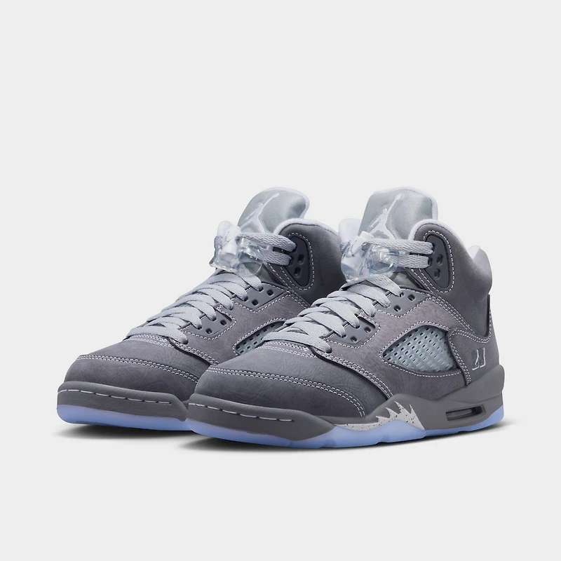 Jordan 5 Retro GS Light Graphite / White - Wolf Grey