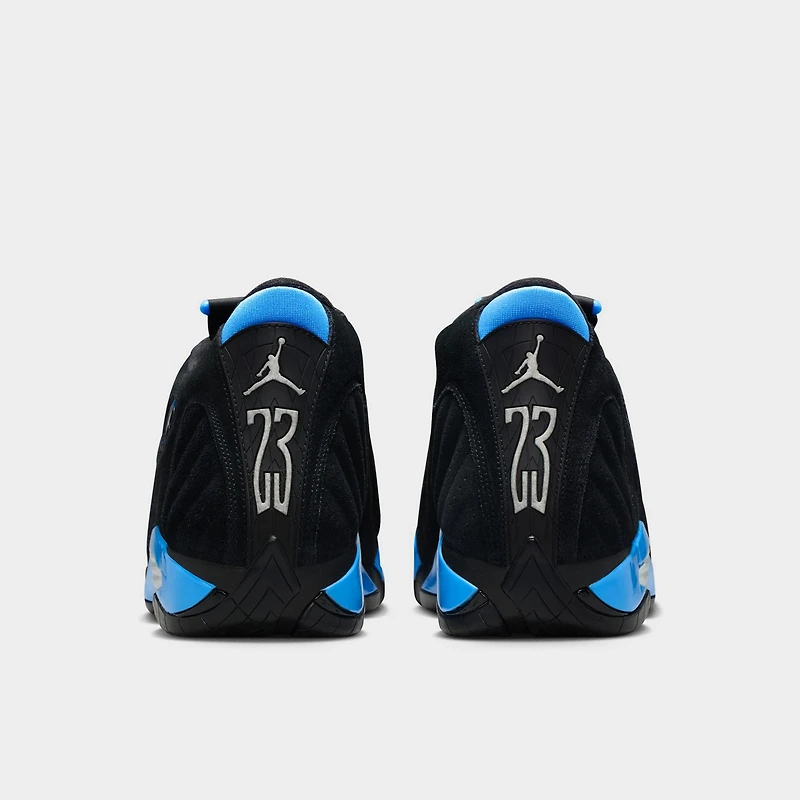 Jordan 14 Retro Black / White - University Blue