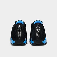 Jordan 14 Retro Black / White - University Blue