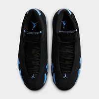 Jordan 14 Retro Black / White - University Blue