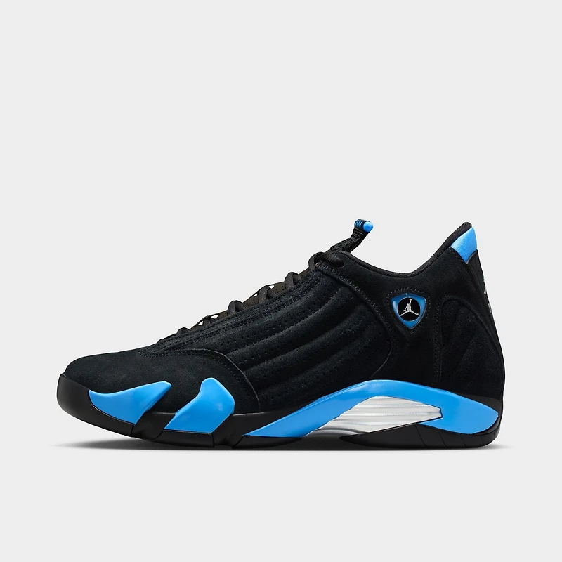 Jordan 14 Retro Black / White - University Blue