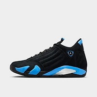 Jordan 14 Retro Black / White - University Blue