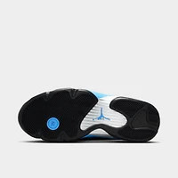 Jordan 14 Retro Black / White - University Blue