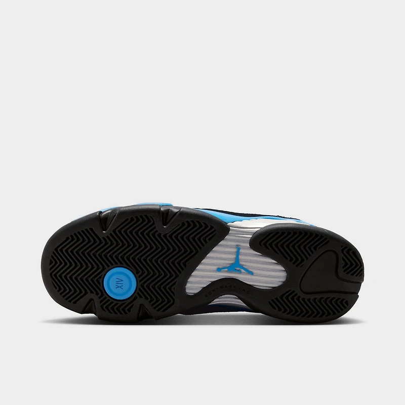 Jordan 14 Retro GS Black / White - University Blue