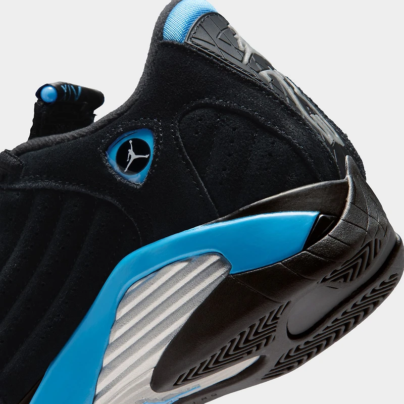 Jordan 14 Retro GS Black / White - University Blue