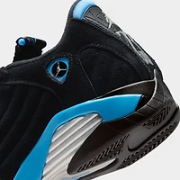 Jordan 14 Retro GS Black / White - University Blue