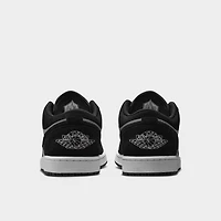 Jordan 1 Low Black / White - Light Smoke Grey