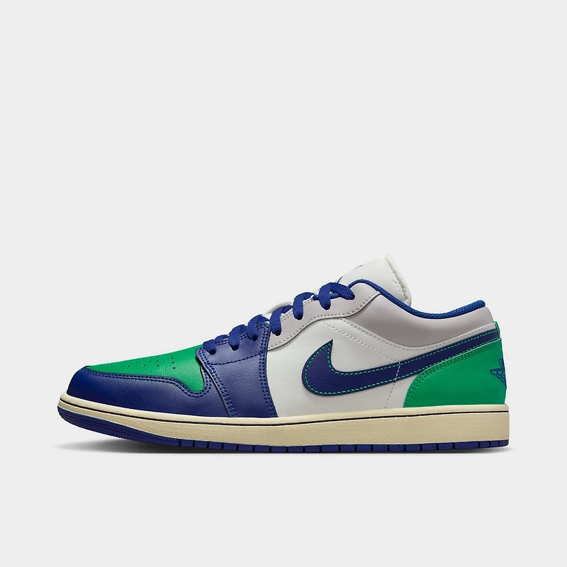 Jordan 1 Low Sail / Deep Royal Blue - Stadium Green