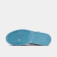 Jordan 1 Low Blanc / Bleu - Marine