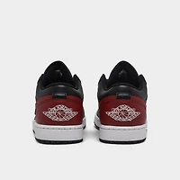 Jordan 1 Low Black / Varsity Red - Summit White