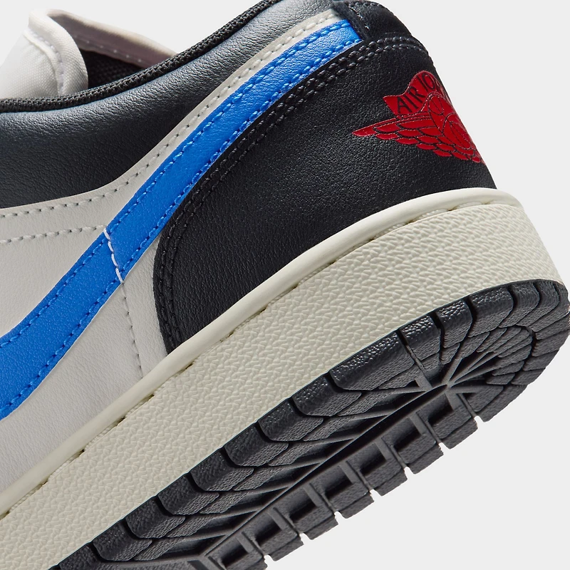 Jordan 1 Low GS Phantom / Rouge université - Voile
